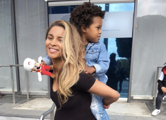 ciara accident russell wilson update posts baby car after her