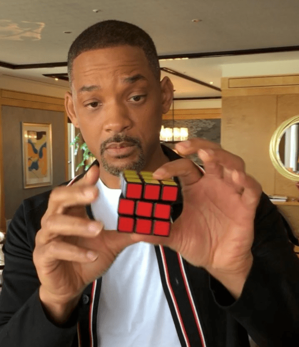 Look What I Can Do: Will Smith Shows Off His Rubik's Cube Skills ...
